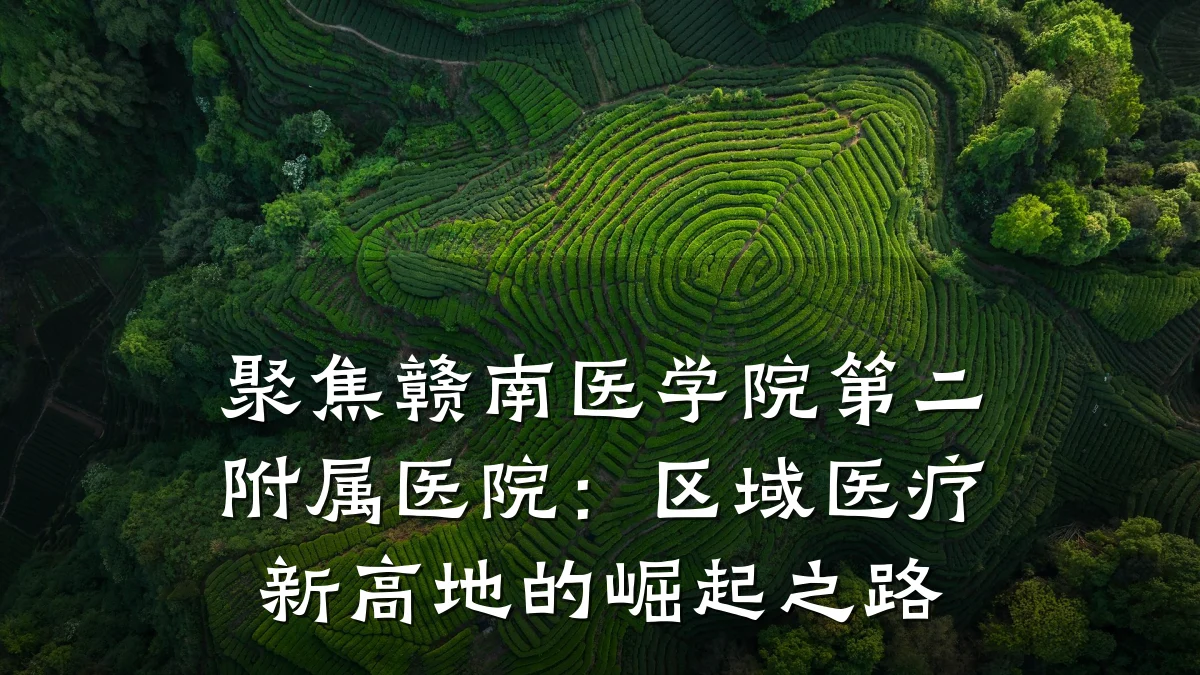 聚焦赣南医学院第二附属医院：区域医疗新高地的崛起之路