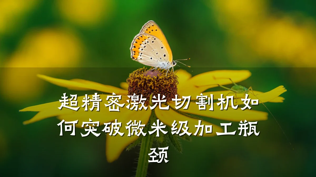 超精密激光切割机如何突破微米级加工瓶颈