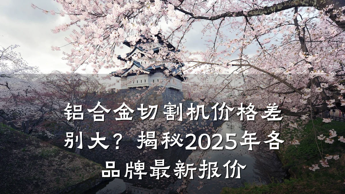 铝合金切割机价格差别大？揭秘2025年各品牌最新报价