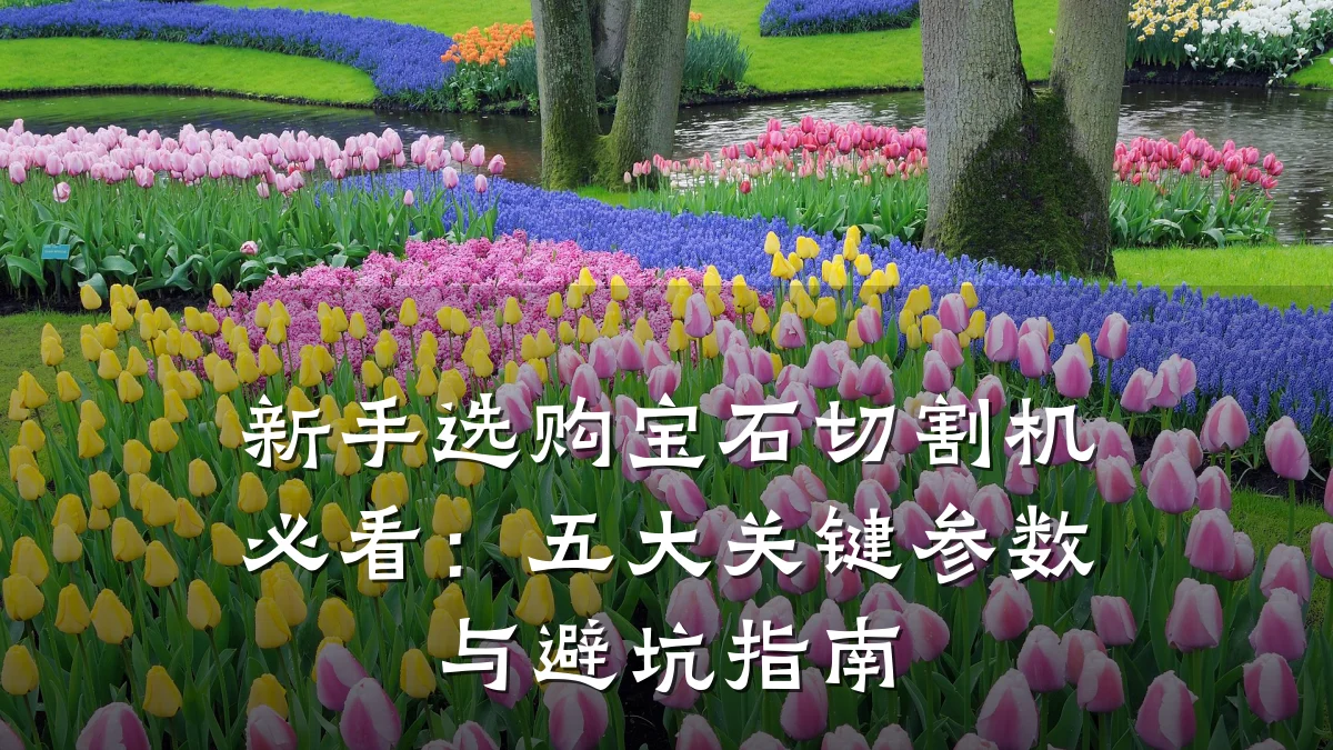 新手选购宝石切割机必看：五大关键参数与避坑指南