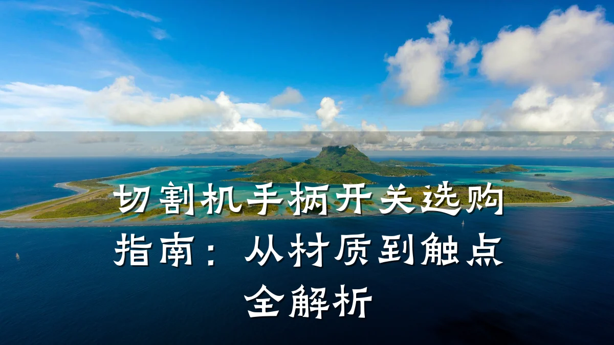 切割机手柄开关选购指南：从材质到触点全解析