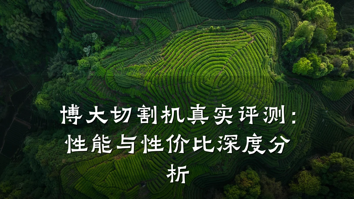 博大切割机真实评测：性能与性价比深度分析