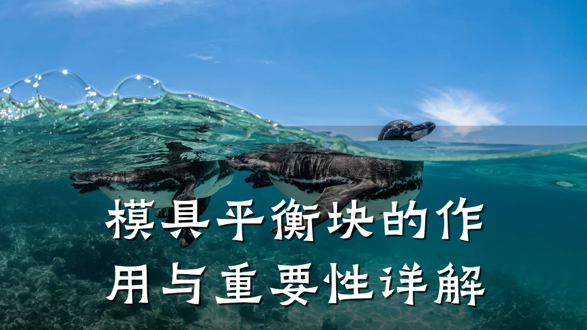 模具平衡块的作用与重要性详解