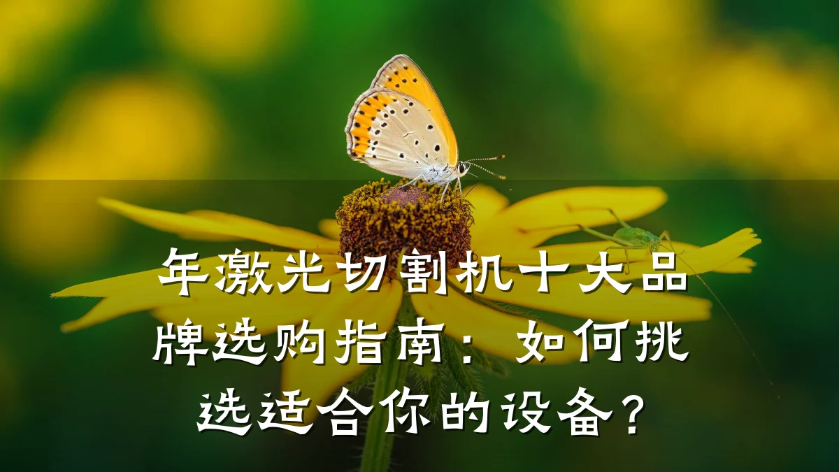 年激光切割机十大品牌选购指南：如何挑选适合你的设备？
