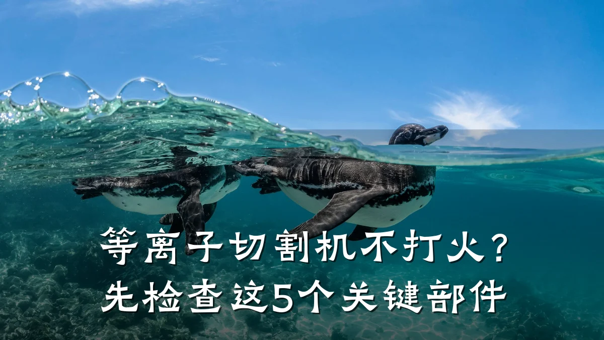 等离子切割机不打火？先检查这5个关键部件
