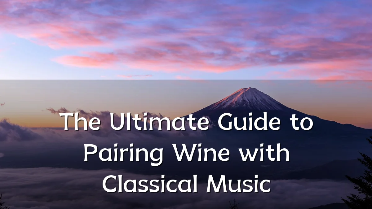 The Ultimate Guide to Pairing Wine with Classical Music