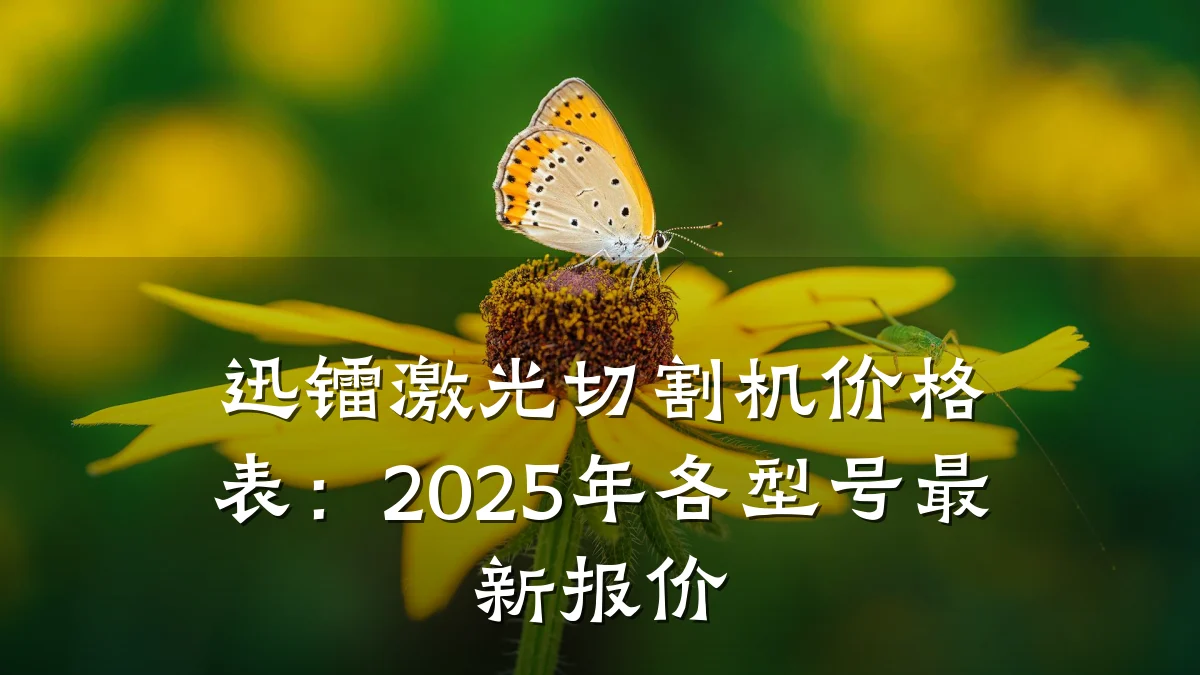 迅镭激光切割机价格表：2025年各型号最新报价