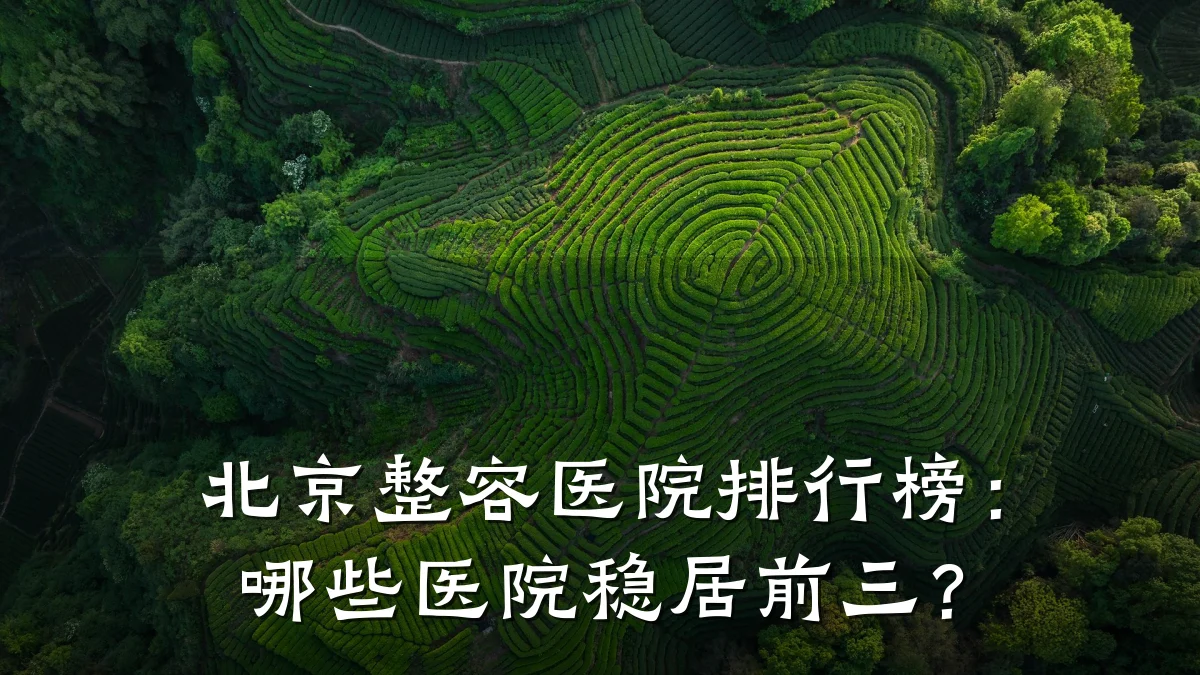 北京整容医院排行榜：哪些医院稳居前三？