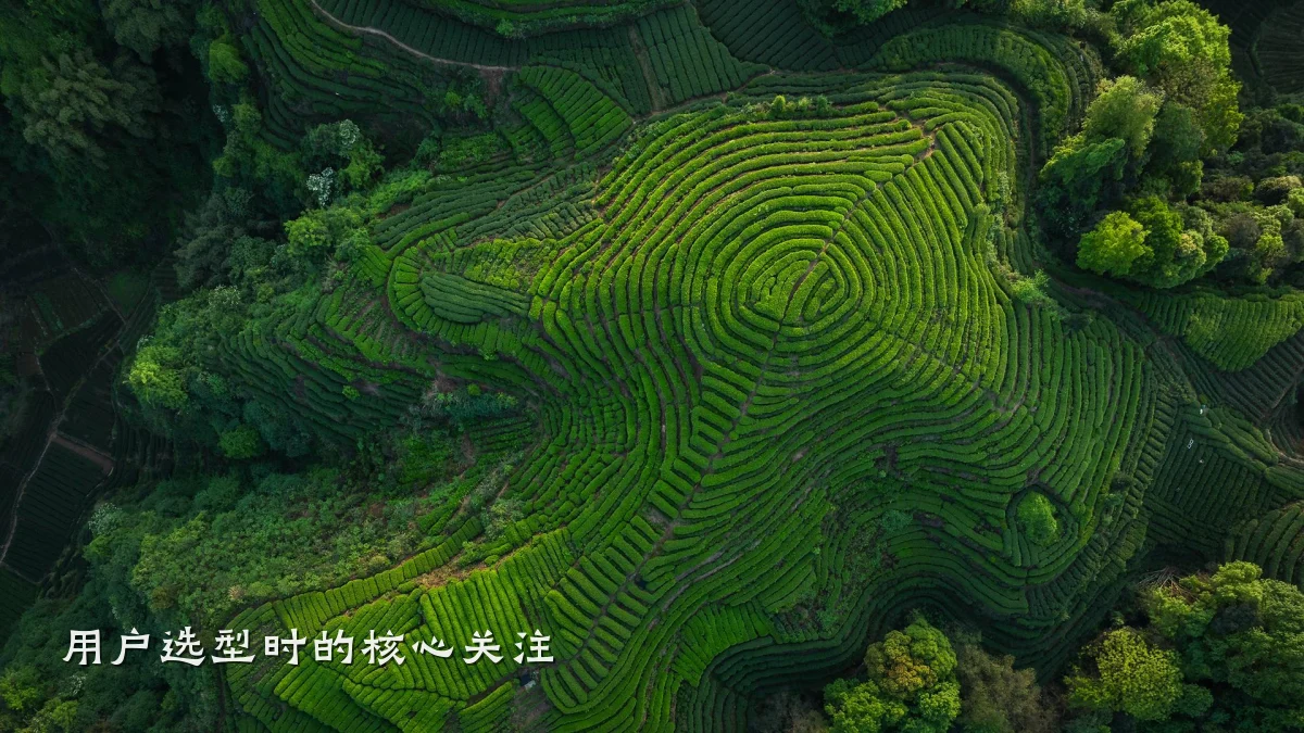 用户选型时的核心关注