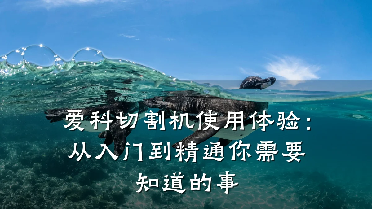 爱科切割机使用体验:从入门到精通你需要知道的事