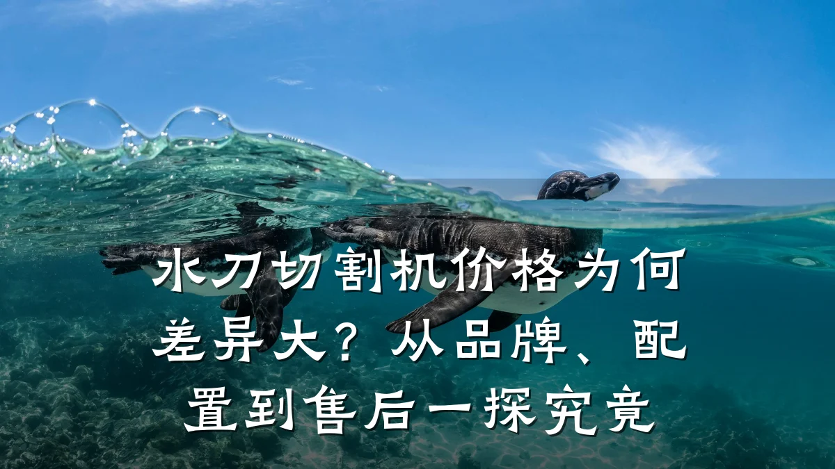 水刀切割机价格为何差异大?从品牌、配置到售后一探究竟