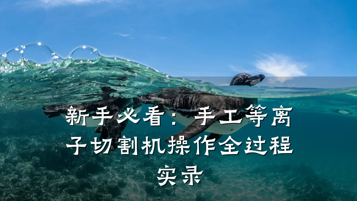 新手必看:手工等离子切割机操作全过程实录